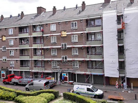 Amsterdam Karel Klinkenberg straat blok 45 – 24 appartementen