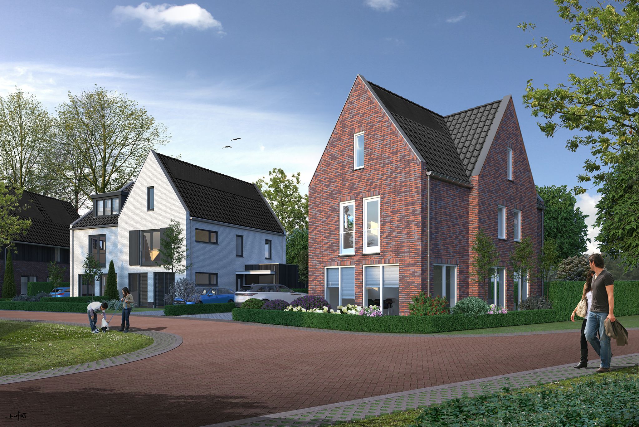 Limmen – Tuinderserf 13 woningen en 6 appartementen